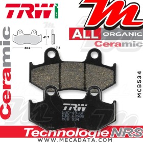 Plaquettes de frein Avant ~ Honda XR 350 R ND03 1984-1990 ~ TRW Lucas MCB 534