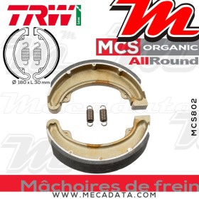 Mâchoires de frein Arrière ~ Honda TRX 300 FW 1988-2000 ~ TRW Lucas MCS 802
