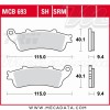 Plaquettes de frein Avant ~ Honda FES 150 Pantheon KF06 2003-2006 ~ TRW Lucas MCB 693 SRM
