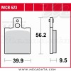 Plaquettes de frein Arrière ~ Honda CRM 125 1990-1997 ~ TRW Lucas MCB 623