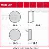 Plaquettes de frein Avant ~ Honda CB 125 T2,T CB125T 1980-1981 ~ TRW Lucas MCB 502