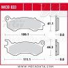 Plaquettes de frein Avant ~ Honda SCV 110 NHX Lead JF19 2010-2011 ~ TRW Lucas MCB 833 SRM