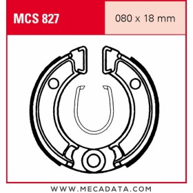 Mâchoires de frein Avant ~ Honda Z 50 R, C-X AB02 1982-1999 ~ TRW Lucas MCS 827