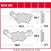 Plaquettes de frein Avant ~ Yamaha CV 50 Jog SA22 2003-2008 ~ TRW Lucas MCB 838