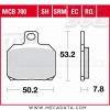 Plaquettes de frein Arrière ~ Voxan 1000 Cafe Racer V2 2001-2005 ~ TRW Lucas MCB 700 RQ