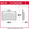 Plaquettes de frein Avant ~ Voxan 1000 Cafe Racer V2 2001-2005 ~ TRW Lucas MCB 540 CRQ