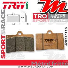 Plaquettes de frein Avant ~ Voxan 1000 Cafe Racer V2 2001-2005 ~ TRW Lucas MCB 540 TRQ