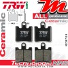Plaquettes de frein Avant ~ Triumph 1200 Trophy ABS V13VH 2013+ ~ TRW Lucas MCB 706 SV