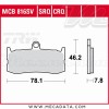 Plaquettes de frein Avant ~ Triumph 675 Daytona D67LC 2009-2011 ~ TRW Lucas MCB 816 TRQ
