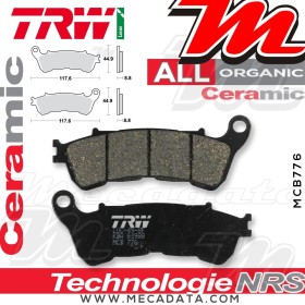 Plaquettes de frein Avant ~ Suzuki VLR 1800 C 1800 R Intruder WVCT 2008-2011 ~ TRW Lucas MCB 776 SV