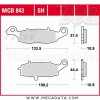 Plaquettes de frein Arrière ~ Suzuki VL 1500 C 1500 T Intruder C1 2013 ~ TRW Lucas MCB 843