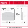 Plaquettes de frein Arrière ~ Suzuki VL 1500 LC Intruder WVAL 1998-2004 ~ TRW Lucas MCB 542