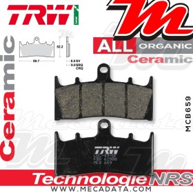 Plaquettes de frein Avant ~ Suzuki GSF 1200 S Bandit WVA9 2001-2005 ~ TRW Lucas MCB 659