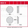 Plaquettes de frein Avant ~ Suzuki GS 850 G GS 850 1979 ~ TRW Lucas MCB 70