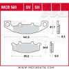 Plaquettes de frein Avant ~ Suzuki DR 800 S, SU SR43B 1991-1996 ~ TRW Lucas MCB 569 SV