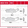 Plaquettes de frein Avant Gauche ~ Suzuki 700 Quadrunner 2004+ ~ TRW Lucas MCB 757 SI