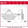 Plaquettes de frein Avant ~ Suzuki DR 600 R, RU SN41A 1986-1988 ~ TRW Lucas MCB 551