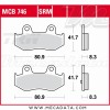 Plaquettes de frein Arrière ~ Suzuki AN 400 Burgman BW 2003-2006 ~ TRW Lucas MCB 746 SRM