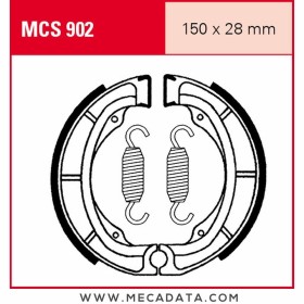 Mâchoires de frein Avant ~ Suzuki TS 250 TS2504 1977-1978 ~ TRW Lucas MCS 902