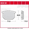 Plaquettes de frein Avant ~ Suzuki GSX 250 E, ES GJ53B 1982 ~ TRW Lucas MCB 501