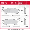 Plaquettes de frein Avant ~ Suzuki UH 200 G Burgman CD 2007-2013 ~ TRW Lucas MCB 776 SRM