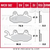 Plaquettes de frein Avant ~ Suzuki RM 125 RF13A 1987 ~ TRW Lucas MCB 582 RSI