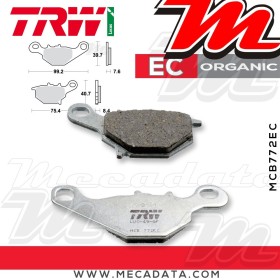 Plaquettes de frein Arrière ~ Suzuki RM 85 2005+ ~ TRW Lucas MCB 772 EC