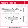 Plaquettes de frein Avant ~ Suzuki RM 85 2005+ ~ TRW Lucas MCB 697 RSI