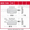 Plaquettes de frein Avant ~ Suzuki RM 65 2003+ ~ TRW Lucas MCB 714 EC