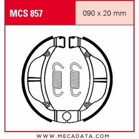 Mâchoires de frein Avant ~ Suzuki RM 60 2003+ ~ TRW Lucas MCS 857