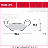 Plaquettes de frein Arrière ~ Polaris 570 Ranger RZR EFI 2012+ ~ TRW Lucas MCB 619