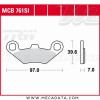 Plaquettes de frein Avant ~ Polaris 400 Xplorer L 4x4 2000+ ~ TRW Lucas MCB 761 SI
