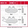 Plaquettes de frein Avant ~ Piaggio 125 Sprint i.e. M81 2014+ ~ TRW Lucas MCB 744 SRM