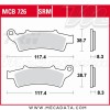 Plaquettes de frein Avant ~ Piaggio 350 Beverly Sport Touring i.e. ABS 2012+ ~ TRW Lucas MCB 726 SRM