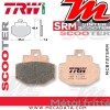 Plaquettes de frein Arrière TRW Lucas MCB 727 SRM pour Piaggio GTX 180 Super Hexagon M20 00-