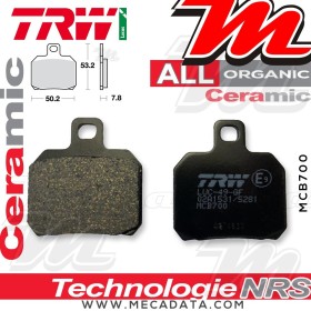 Plaquettes de frein Avant ~ Piaggio X9 125 M23 2001-2003 ~ TRW Lucas MCB 700