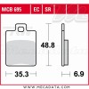 Plaquettes de frein Avant ~ Piaggio 100 Zip M53 2006+ ~ TRW Lucas MCB 695 SR
