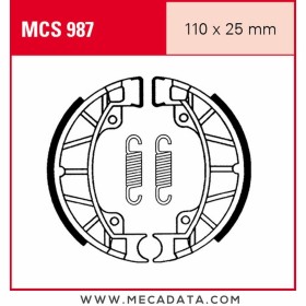 Mâchoires de frein Avant ~ Piaggio RST 80 Sfera NSL 80 11/94- ~ TRW Lucas MCS 987