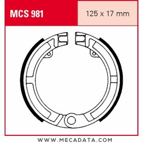 Mâchoires de frein Avant ~ Piaggio PK 80 alle Modelle Vespa 1983-1988 ~ TRW Lucas MCS 981