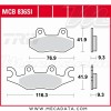 Plaquettes de frein Avant ~ PGO BR 500 Racer 2007+ ~ TRW Lucas MCB 836 SI
