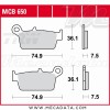 Plaquettes de frein Avant ~ Peugeot SV 125 F121 1991-1992 ~ TRW Lucas MCB 650