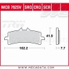Plaquettes de frein Avant ~ MV Agusta F4 1000 R, RR ABS 2010+ ~ TRW Lucas MCB 792 SCR