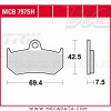 Plaquettes de frein Arrière ~ MV Agusta 910 Brutale R 2005-2007 ~ TRW Lucas MCB 797 SH