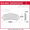 Plaquettes de frein Avant ~ MV Agusta F3 800 , ABS 2014+ ~ TRW Lucas MCB 858 SCR