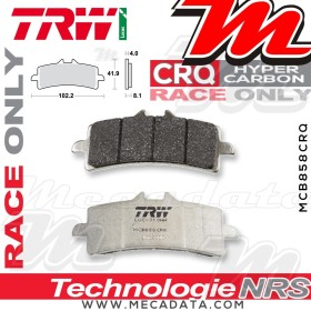 Plaquettes de frein Avant ~ MV Agusta F3 800 , ABS 2014+ ~ TRW Lucas MCB 858 CRQ