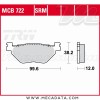 Plaquettes de frein Arrière ~ MBK VP 400 Skyliner SH05 2004+ ~ TRW Lucas MCB 722 SRM