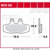 Plaquettes de frein Arrière ~ KTM LC4 600 Enduro 1988-1991 ~ TRW Lucas MCB 592