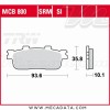 Plaquettes de frein Arrière ~ SYM 150 CityCom 2009+ ~ TRW Lucas MCB 800 SRM