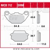 Plaquettes de frein Avant ~ SYM HD 125 2004-2007 ~ TRW Lucas MCB 712 SRM