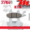 Plaquettes de frein Arrière ~ SYM 125 Shark 4VR 2000-2002 ~ TRW Lucas MCB 663 EC